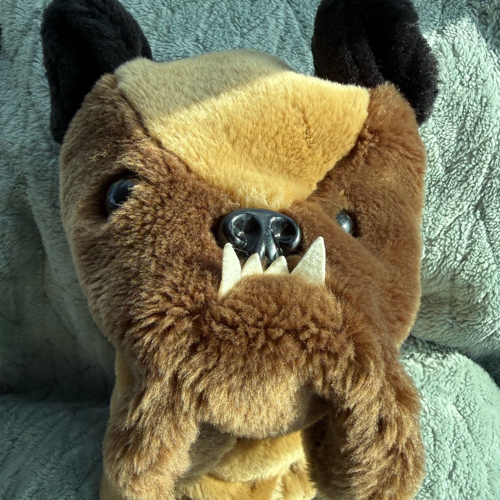 Daphne Realistic Hand Puppet Plush Animal Kids Storytime Teacher‎ Gift Dog VTG